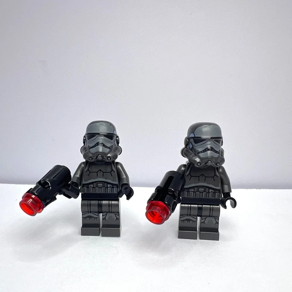 LEGO Star Wars Shadow Stormtrooper Minifigure sw0603 Lot of 2‎ Imperial 75079